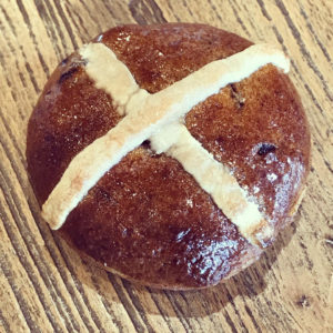 3 Pack- "Hot Cross" Sourdough Bun- Paleo Vegan