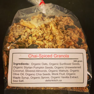 Chai-Spiced Granola- Vegan