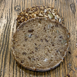 3 Pack- Grain Free "Peanut Super Seed" Sourdough Bun- Vegan