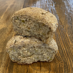 Bake at Home___"Garlic Leek" Pull-Apart Sourdough Dinner Roll- Paleo Vegan AIP