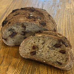 FROZEN___Grain-Free Mushroom Cranberry Leek & Herb Sourdough- Frozen/Sliced