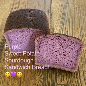 FROZEN___"Purple" Sweet Potato "Sourdough" Sandwich Bread- Frozen/Sliced