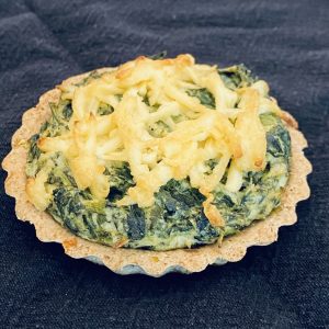 VEGAN "Spinach" Tart- Grain Free