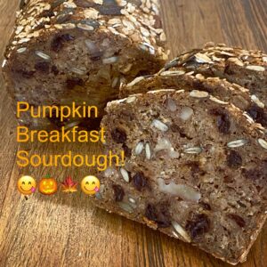 FROZEN___Pumpkin Breakfast Sourdough- Frozen/Sliced