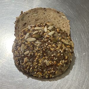 FROZEN___3 Pack- Grain Free "Super Seed" Sourdough Burger Bun- Frozen/Sliced