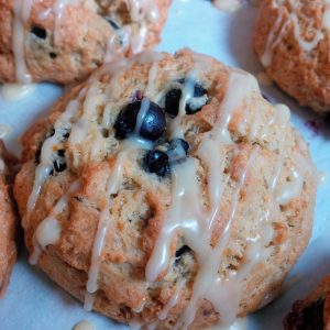 2 Pack- "Grain Free "Blueberry Lemon Scone- Vegan