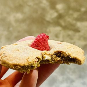 3 Pack- Raspberry White Chocolate Chip Cookies- Gluten/Grain Free