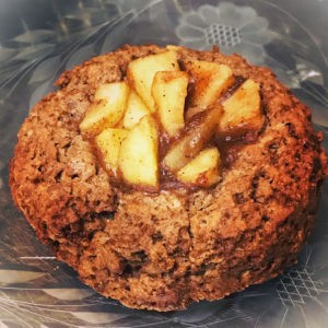 2 Pack- "Grain Free" Apple Cinnamon-Streusel Scone- Vegan