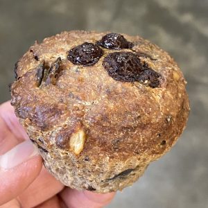 3 Pack- "Overnight Oat"- Protein Banana Nut Seed & Chocolate Chip Sourdough Muffin- Vegan