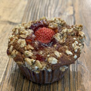 3 Pack- Sourdough "Strawberry-Banana" Muffin- Gluten/Dairy Free